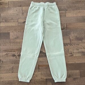 TNA Green Sweatpants XS